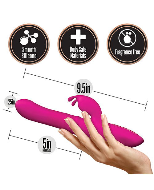 Blush Lush Kira - Velvet: Ultimate Sensory Pleasure Rabbit Vibrator Product Image.