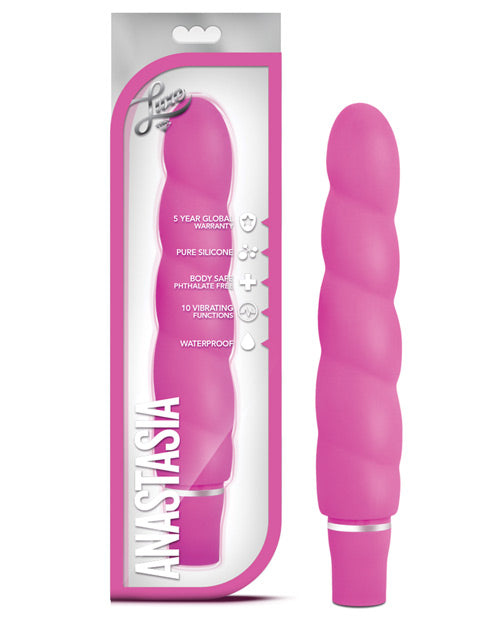 Anastasia Silicone Vibrator - Luxe Pleasure Product Image.