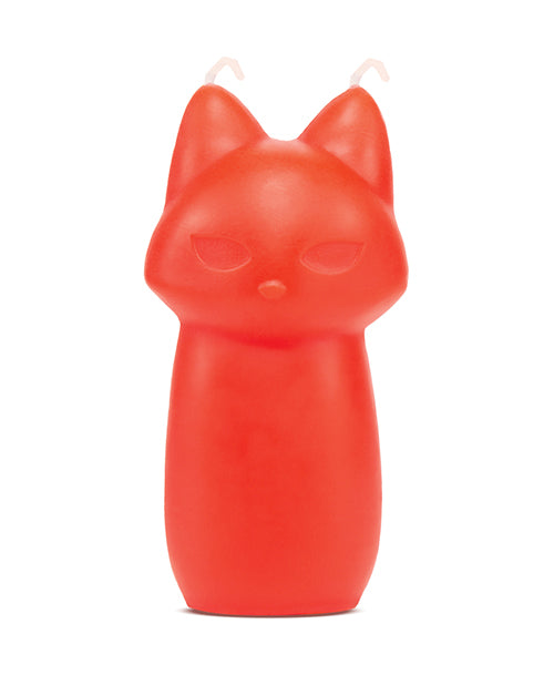 Temptasia Fox Drip Candle - Red Product Image.