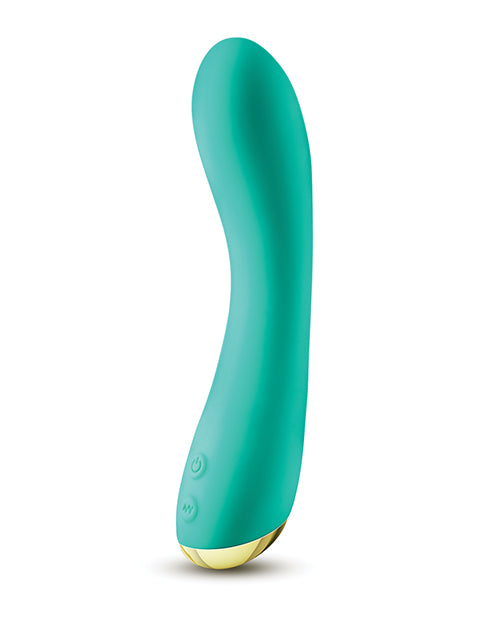 Blush Aria Luscious AF Teal Vibrator: placer y seguridad de lujo Product Image.