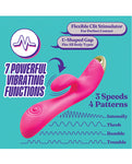 Blush Aria Pleasin' AF - Fuchsia Dual Action Vibrator: Embrace Ecstasy