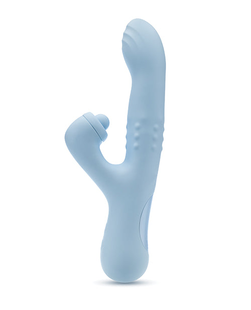 Blush Devin G-Spot Vibrator - Blue Product Image.
