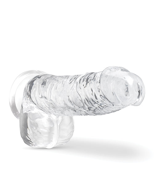 Blush Naturally Yours 6" Crystalline Dildo - A Sensual Symphony of Pleasure Product Image.