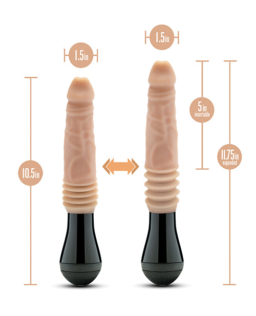 Dr. Arthur Thrusting Consolador Vibrador Giratorio - Un Viaje Premium al Éxtasis Product Image.