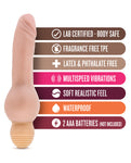 Blush X5 Mr Right Now Flexishaft Vibrator in Beige