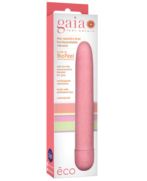 Gaia Eco Biodegradable Vibrator by Blush Novelties Product Image.