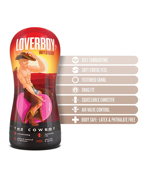Coverboy Cowboy: Stroker de bolsillo autolubricante Product Image.