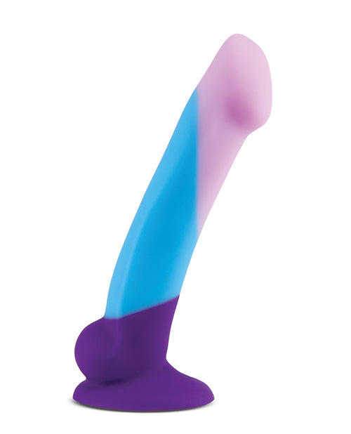 Consolador de silicona Blush Avant D16 - Purple Haze: Un viaje sensual te espera Product Image.