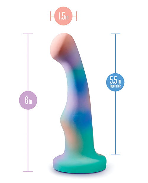 Opal Dreams Aqua Dildo by Blush Avant: A Luxurious Journey of Sensuality Product Image.