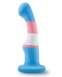 Pride by Avant P2 Transgender Pride Silicone Dong - True Blue