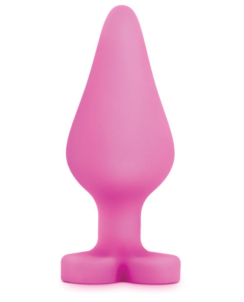 Blush Naughty Candy Heart Plug Anal en Forma de Corazón 'Do Me Now' Product Image.