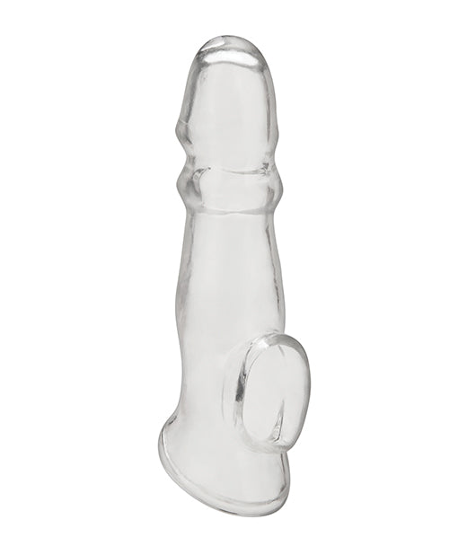 Blue Line C & B Clear Girthy Penis Sleeve Product Image.