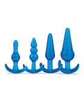 Set de entrenamiento anal de 4 piezas Blue Line C &amp; B