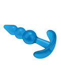 Blue Line C &amp; B Plug con cuentas Jelly Blue para principiantes de 3,75"