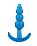 Blue Line C &amp; B Plug con cuentas Jelly Blue para principiantes de 3,75"