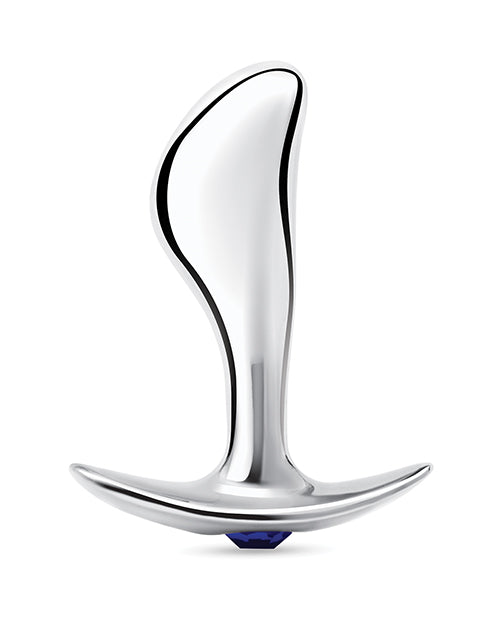 Blue Line Stainless Steel Bling Prostate Massager 🌟 Product Image.