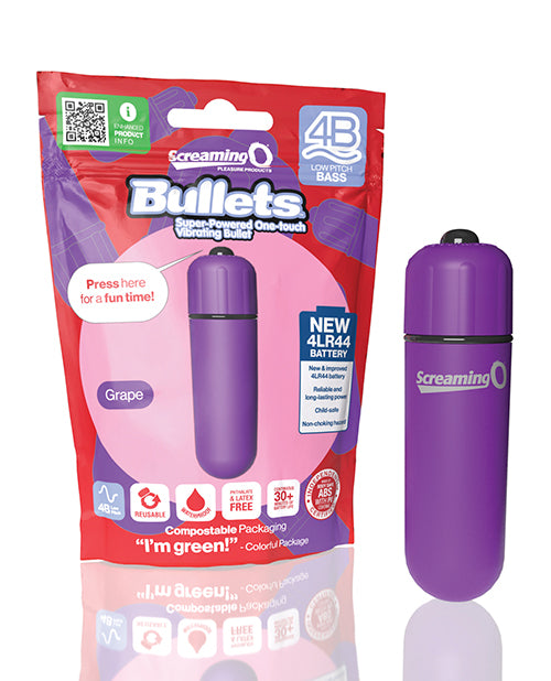 Screaming O 4b Bullet: Vibrador de Placer Fresa Product Image.
