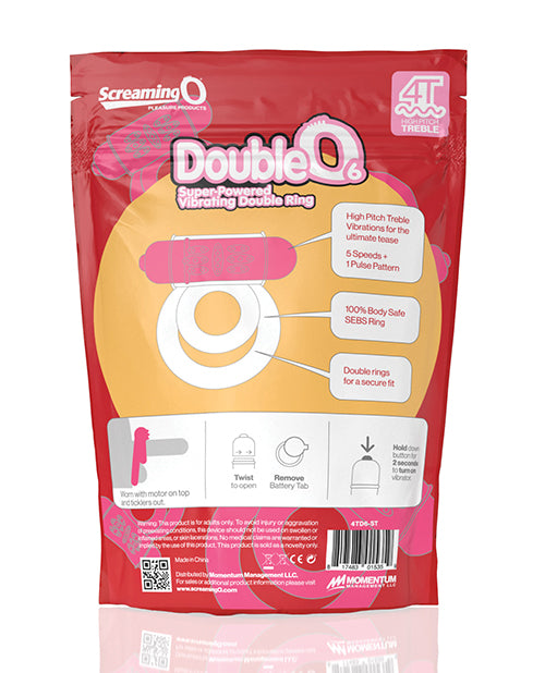 Screaming O Double Pleasure 草莓迷你震動器 Product Image.