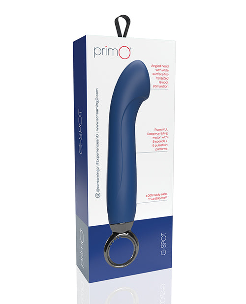 Screaming O Primo G-spot Vibrator - Blueberry: Intense Pleasure Guaranteed Product Image.