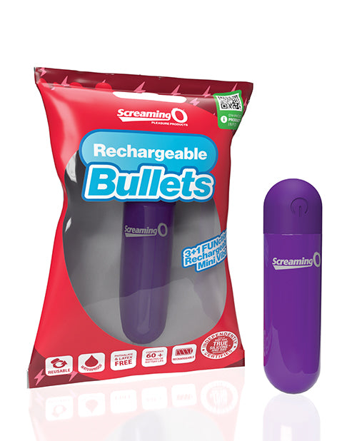Screaming O Rechargeable Bullets Product Image.