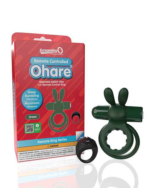Screaming O Ohare Remote Controlled Vibrating Ring Product Image.