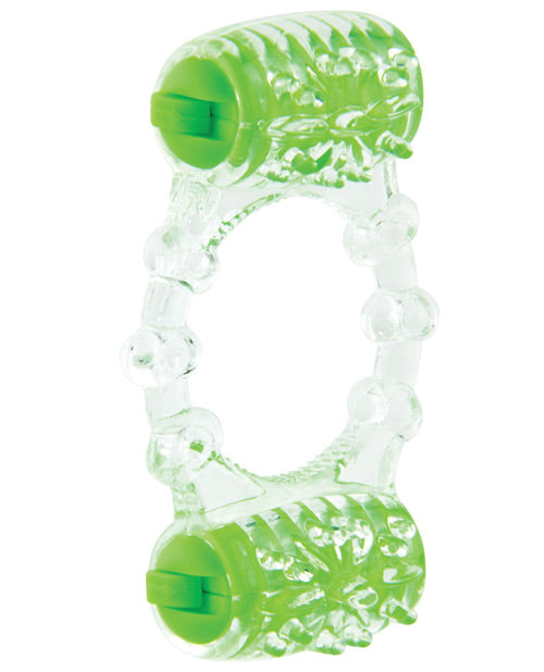 Screaming O Color Pop Quickie Two-O: Anillo de placer dual Product Image.