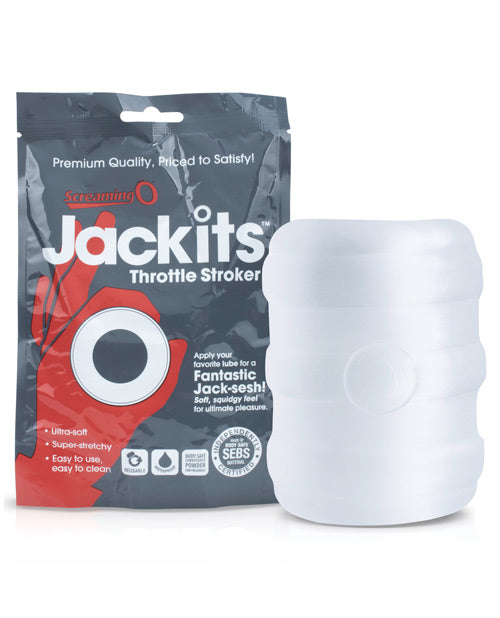 Screaming O Jackits Throttle Stroker: máximo placer y comodidad Product Image.