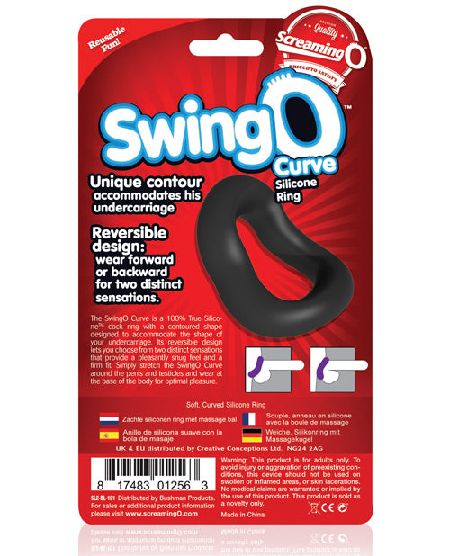 Anillo para el pene reversible curvado Swingo Product Image.