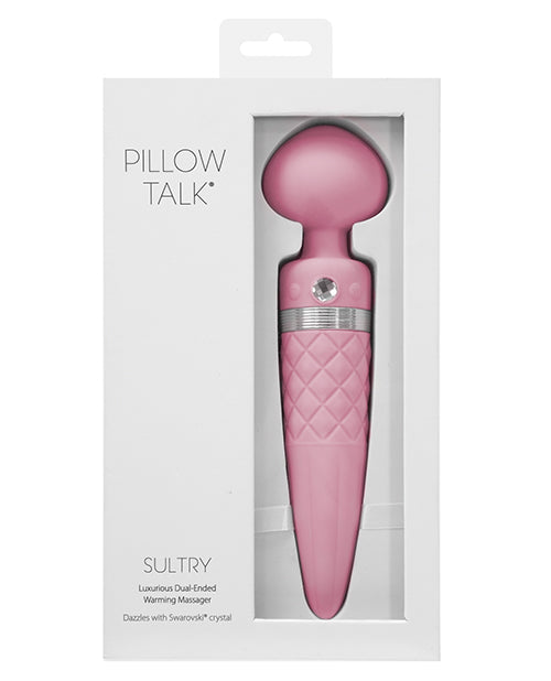 Varita giratoria Sensual de Pillow Talk: poder de placer de lujo Product Image.
