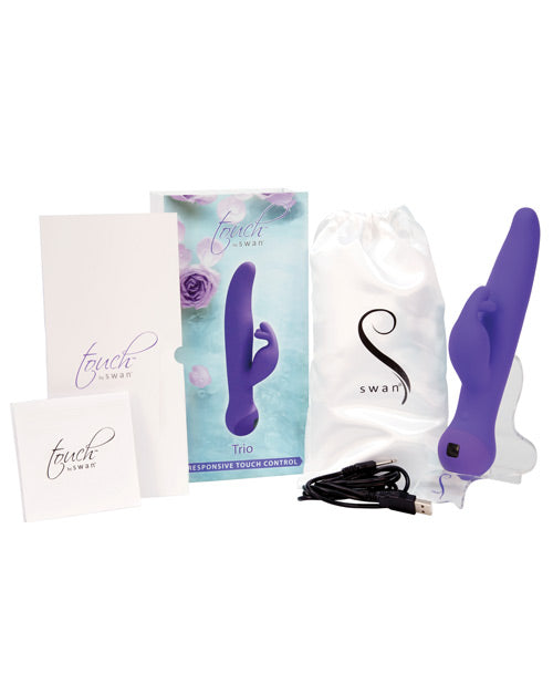 Touch By Swan Trio: Triple Stimulation Vibrator Product Image.