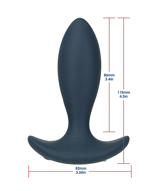 LUX Active Throb 肛門脈動按摩器 - 深藍色：革命性的樂趣 Product Image.
