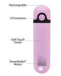 Simple & True 10-Function Rechargeable Vibrating Bullet