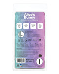 Alice's Bunny Bala Recargable con Funda de Conejo: 10 Vibraciones Potentes 🐰