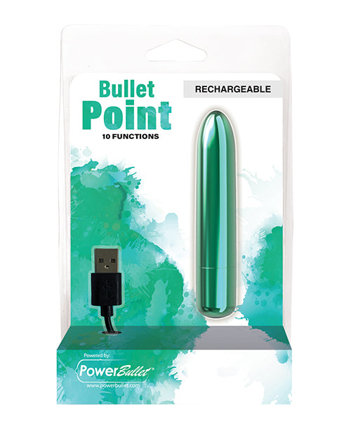 PowerBullet Bullet Point: 10-Function Rechargeable Bullet Product Image.