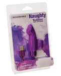 Naughty Nubbies Purple Finger Massager