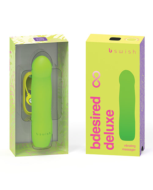 bdesired Infinite Deluxe Paradise Vibrator - Green Product Image.