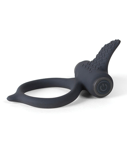 Bcharmed Classic Vibrating Cock Ring: Ultimate Pleasure in Black