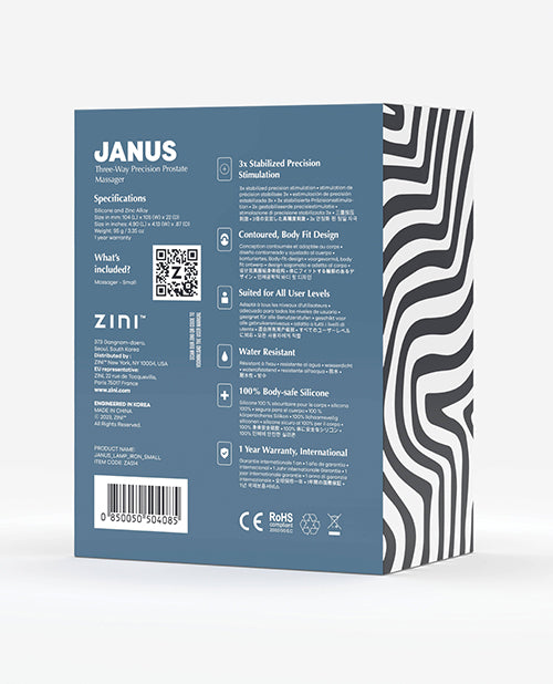 Zini Janus Lamp Iron Prostate Massager - Maroon: Unforgettable Pleasure Product Image.
