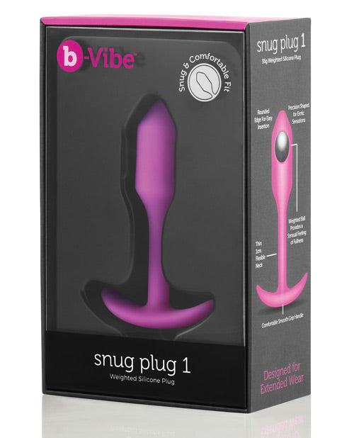 b-Vibe 加重舒適插頭 1 - 奢華舒適且飽滿 Product Image.