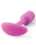 b-Vibe 加重舒適插頭 1 - 奢華舒適且飽滿