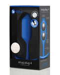 b-Vibe Weighted Snug Plug 4 - Ultimate Comfort & Luxury