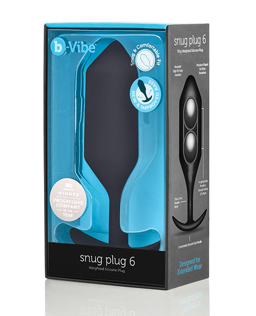 b-Vibe Weighted Snug Plug 6 - G: experiencia de placer definitiva Product Image.