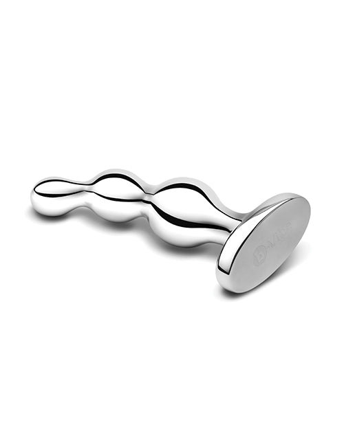 b-Vibe Stainless Steel Anal Beads: Luxury & Hygiene Combined Product Image.