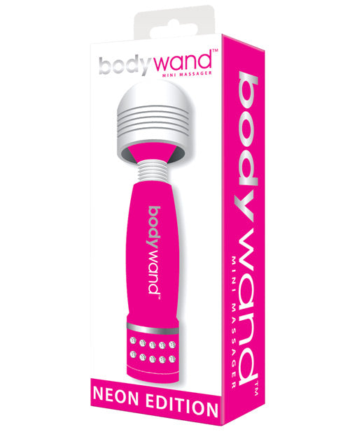 Varita de estimulación XGen Bodywand Neon Mini de tacto suave Product Image.