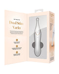 Bodywand Dual Stim Vario - Blanco: Su puerta de entrada al placer dichoso