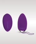 紫色約會之夜遙控震動蛋 - 強烈刺激和無線控制