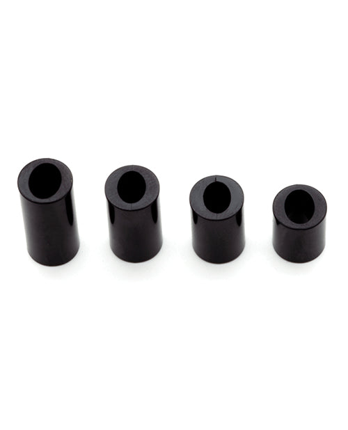 CB-X® Black Cock Cage Spacers: Tailored Comfort for Passionate Connections Product Image.