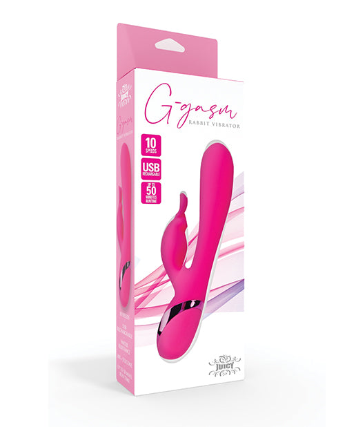 Shop for the Juicy G-Gasm Rabbit Vibrator at My Ruby Lips
