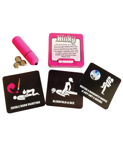 Juego Kinky Vibrations con Bala y Accesorios Product Image.