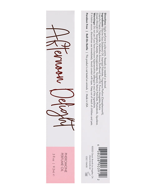 CGC Afternoon Delight Pheromone Perfume Oil - 9.2 ml Product Image.